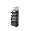 Cardboard Dessert Honey Display Stand for Crisps Black Beef Jerky Cardboard Display Rack