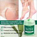 YURHERSU Foot Cream Cracked Skin Calluses Foot Care Repair Cream Moisturizer Tea Tree Oil Foot Cream for Feet