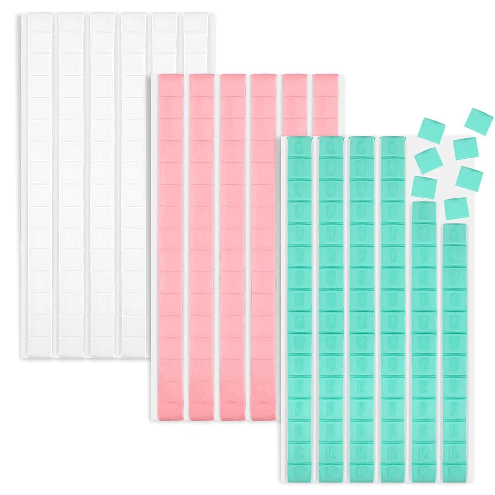 1 Pack Nail Adhesive Glue Clay Stick Removable Reusable Clay Stand Holder Display Tips Nails Art Practice Tools Manicure