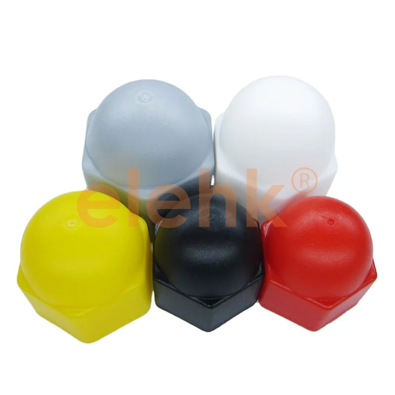 Plastic Domed Bolt Nut Cover Inner Hexagon Outer Round Design for Nuts Product