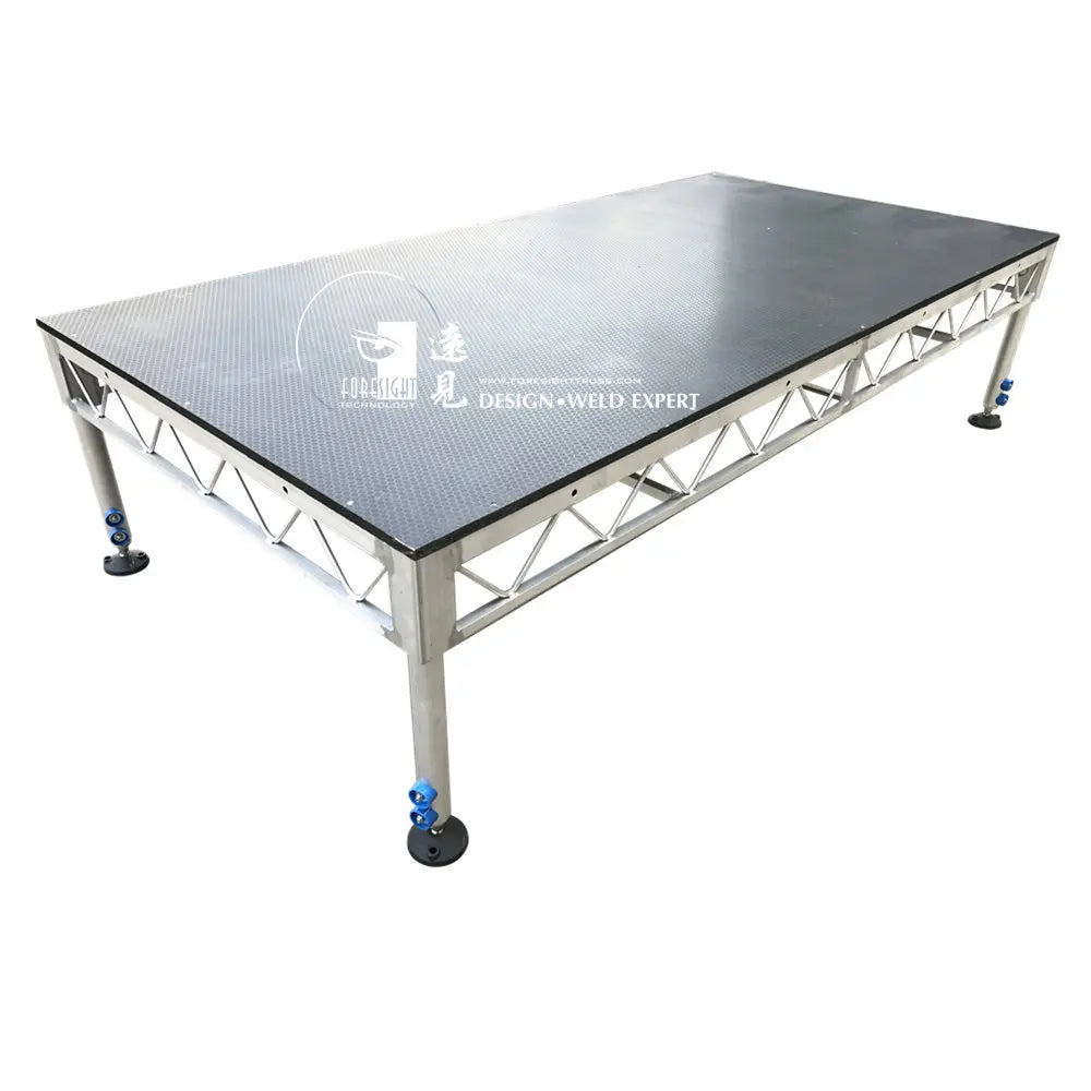 Stage Covering Roof Truss with Portable Stage for Sale