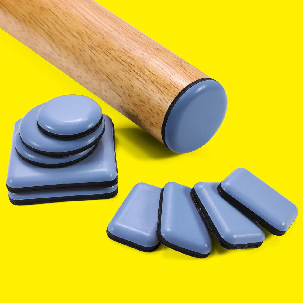 Furniture Glide Moving Pad Stick-on Furniture Slider Bumper Self-Adhesive Pad Floor Protector for Chair Table Sofa Appliances