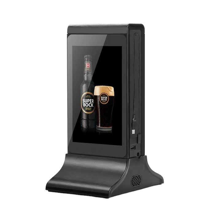 FYD-835SD Innovative Android Network Two Side 7 Inch Menu Display Table Advertising Player