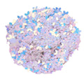 10mm Diy Garment Wedding Dress Sequins Jewelry Material Costume Craft Shiny Holographic Shiny Bulk 3D Concave Flower PVC Sequins