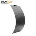 New Generation 100W Waterproof Mono Flexible Solar Panel Made of Monocrystalline Silicon