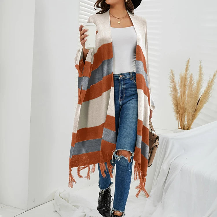 Luxury Scarf Scarves for Women Winter Poncho With Sleeves for Ladies Viscose Cotton Long Plaid Pattern Scarf Wool Shawl
