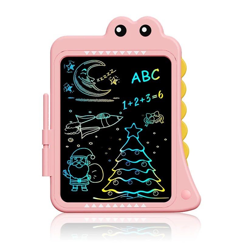 OEM/ODM Kids Drawing Toys ELectronic Drawing Board LCD Writing Tablet Dinosaur Graffiti Doodle Board Memo Pad Colorful Screen