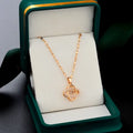 Pulsating Mind Moving Titanium Steel Necklace With Pendant Clavicle Chain