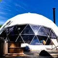 Outdoor Igloo Pvc Waterproof  6M Geodesic Dome Tent Glamping for Hotel or Small Event