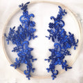 Multicolor 3D Embroidery Border Lace Flower Patch for DIY Wedding Dress Veil Sewing Accessories for Shoes Bags Elegant Handmade