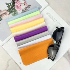 Wholesale Microfiber Glass Cleaning Cloth for Sunglasses Eye Glasses Screen Jewelry Watches-Microfibre Eyeglasses Care Products