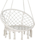 Danlong Macrame Hammock Hanging Chair Boho Swing Chair for Bedroom Patio Balcony Garden Holds up to 264 Lbs MegaBDM