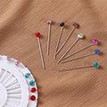 30pcs Unisex Stainless Steel Hijab Pins Colorful Crystal Brooches for Wedding Engagement Fashionable Gift Idea