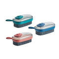 Housekeep Wash Dishes Cloth Press Type Brushes Auto Add Cleaner Liquid Kitchen Automatic Cleanser Cleaning Brush