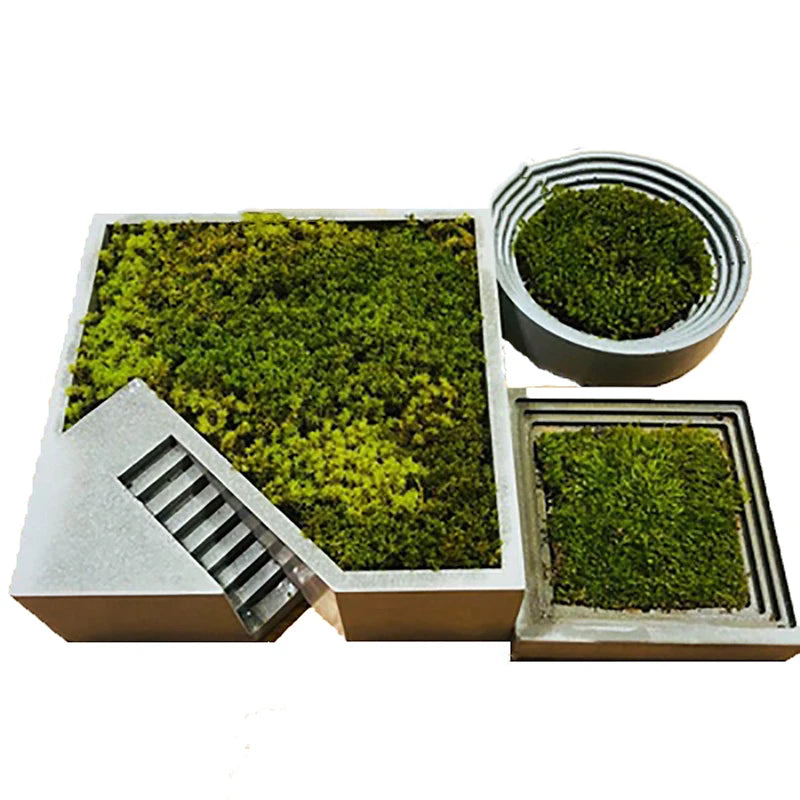 Early Riser Square Staircase Concrete Cement Plaster Flower Pots Planters Silicone Mold Home Decor Mouldings