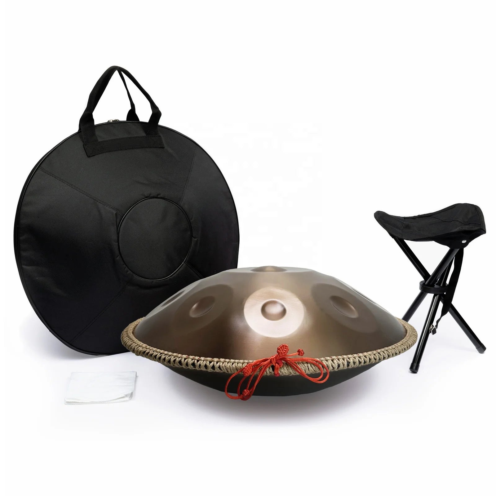 Hot Sale 22 Inches D Minor Kurd 10 Notes Stainless Steel Handpan Drum Steel Tongue Drum Instrument