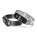 Mijobs Global Version Watch Strap for Mi Band 6 5 4 3 Strap Metal Stainless Steel CS Bracelet OEM Highly Welcomed 16mm 156~226cm