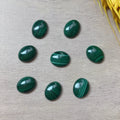 Wholesale Custom Oval Natural Stone Malachite Cabochon Loose Gemstone for Jewelry Making Inlaid Accessories