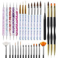 Nail Art Brushes Set Pen Set Liner Brush Nail Art Rhinestones Jewelry Accessories Manicure Accessories Brushes for Salon Use