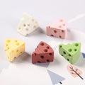 New Arrival Simulation Triangle Cheese Design Flatback Resin Cabochon Phone case Decoration Embellishment