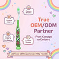 Kids Toothbrush with Suction Cup & Cover Ultra Soft Bristles Non-Slip Ergonomic Grip Cute Sports Themed Children's Toothbrush