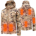 Power Bank Operated Temperature Control Heating USB Jacket Winter Wear for Hunting Fishing Camping
