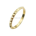 AU375 9K Genuine Real Yellow Gold Rings Women Finger Rings Jewelry Solid Gold Fine Jewelry Wholesale Chinese Gold MegaBDM