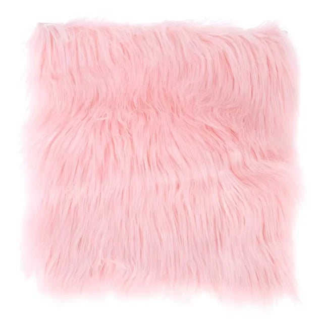 40*40cm White Pink Washable Nail Plush Pad Nail Art Tool Set Ins Photo Pose Background Tool Background Photo Props
