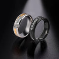 Niche Personality Ins Diamond Ring Fashion Couple Diamond Ring Design Senior Sense Men and Women Fashion Zircon Diamond Ring