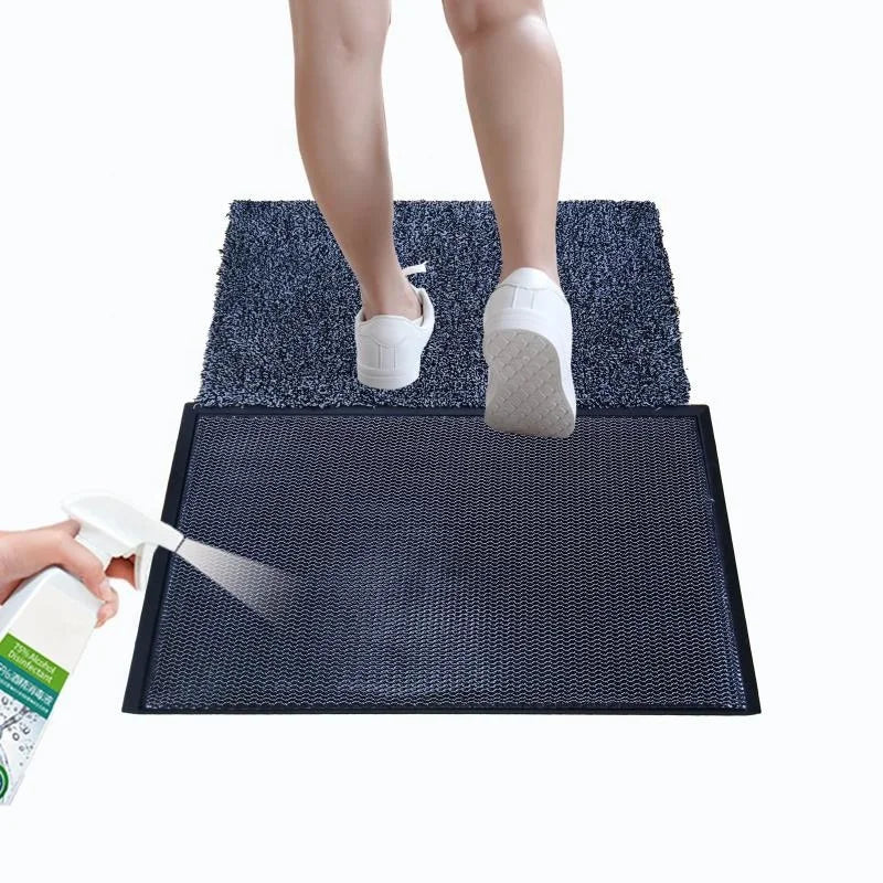 Easy Clean and Dry Microfiber Entrance Door Sole Cleaning Dirty Shoe Boot Sanitizing Mat MegaBDM