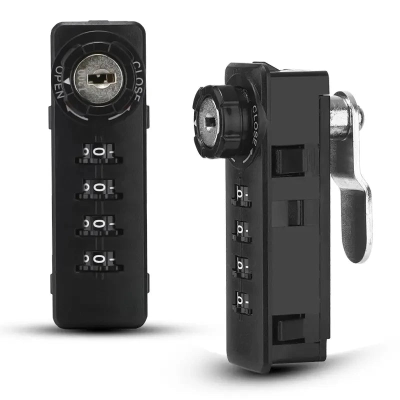 Master Lock Resettable Combination Keyless Code Passcode Cam Lock for Locker with Master Key