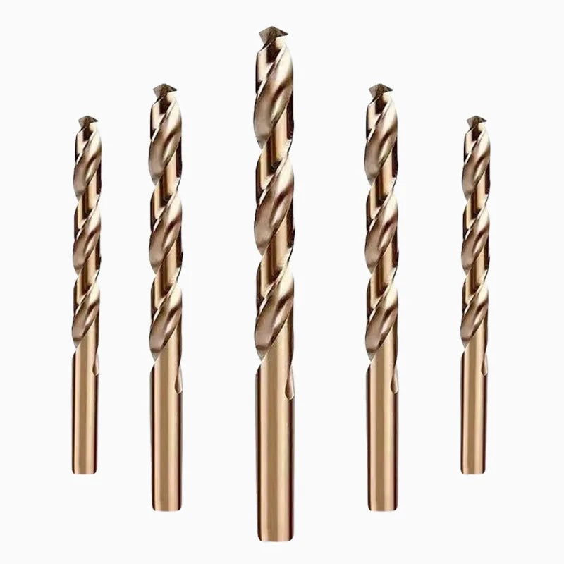 HSS M35 Cobalt Straight Shank Metal Twist Drill for Stainless Steel Drilling