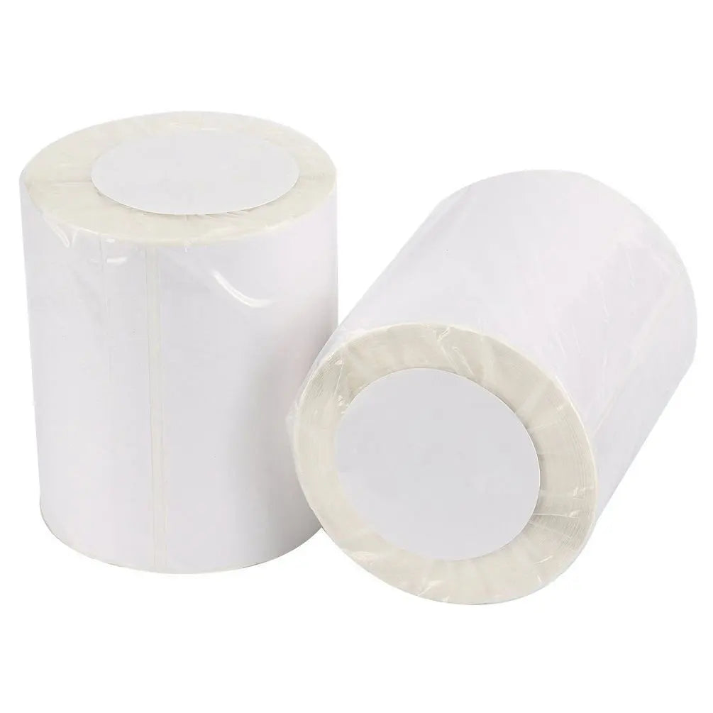 4 X 6 Roll Stickers Fanfold 500sheet Labels Per Stack Direct Thermal Shipping Labels