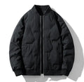 Wholesale Warm Puffer Jacket Coat Man Stand Collar Winter Blank Down Jacket Bubble Baseball Jacket for Men