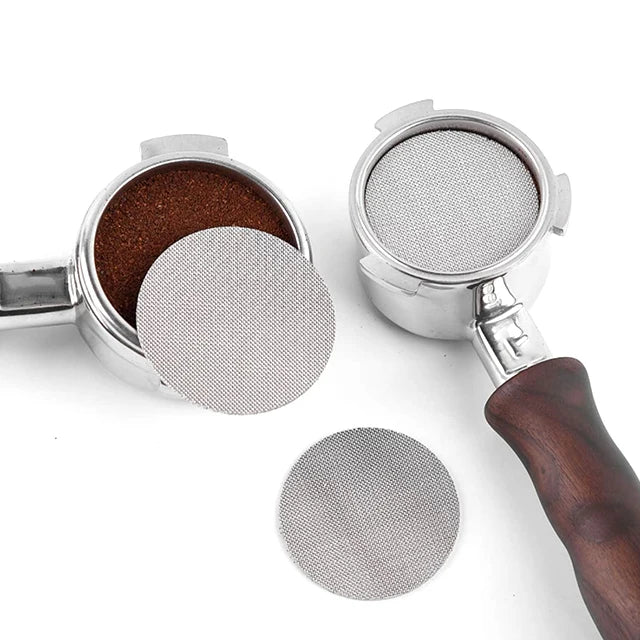 51 53.5 58 58.5cm 100 Micron 150um Replacement Filter Mesh Puck Screen for Coffee