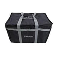 Large Capacity 70L Polyester Fabric Thermal Cooler Bag with Striped Pattern Delivery Insulated Food Storage Cooler Bag