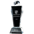 Small Bridge Wholesale Customization New Design Crystal Trophy for Cooperate Award With Factory Price