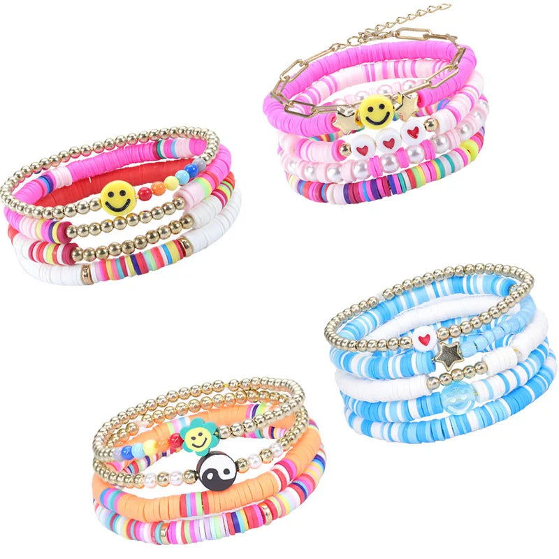 DAIHE Wholesale Hot Selling Fashion Jewelry Colored Beaded Bracelet Boho Elegant Bracelets for Women