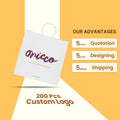 Eco-Friendly Recycled Kraft Paper Grocery Takeout Bags Food Packaging and Shopping for Restaurants Use for Supermarkets