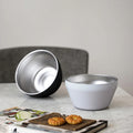 27oz Large Capacity Classic Design Double Wall 304 Stainless Steel Tumbler for Business Gifts-Double Noodle Soup Cold Salad Bowl