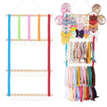Hair Clips Headband Storage Organizer Wall Hanging Home Decor Rainbow Headband Holders for Girls Room