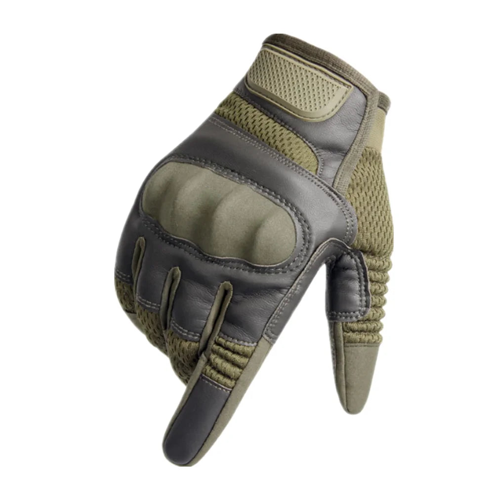 New Full Finger Tactical Protective Hard Knuckle Work Hunting Gloves