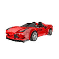 MOULD KING 27041S Educational Sport Plastic Assemble Kit Bricks Sets Mini Luxury Model No.F8  Car Building Block for Kids