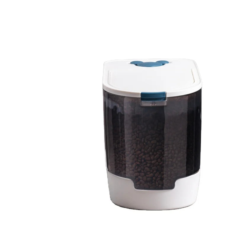 10L Large Capacity Food Storage Barrels Pet Food Container Moisture-proof sealed Pet Food Storage Bucket