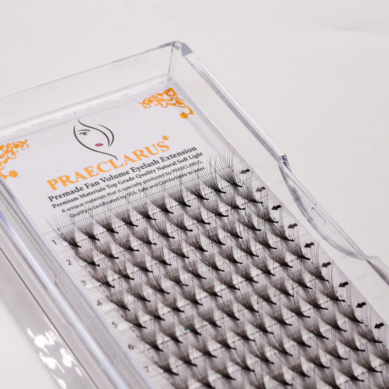 Premade Volume Fans Pointy Base 20D Promade Fans Eyelashes Pointy Base Premade
