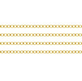 GP Flat Cable Chain 1.7mm 2.6mm Gold Fill 14k for Permanent Jewelry Making Unfinished Chain Bulk Wholesale 4012546
