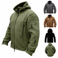 Professional Factory Breathable Winter Windproof Men's Softshell Jacket Warm Fleece Hooded Outdoor Jackets