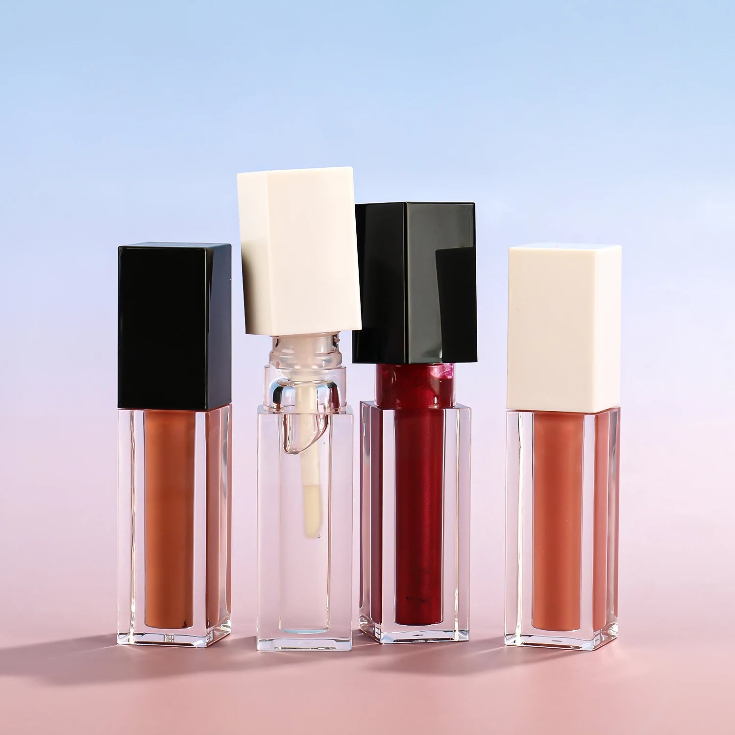 Vegan Matte Lip Gloss Range Wholesale Private Label Liquid Lipgloss Free Samples Makeup Brand