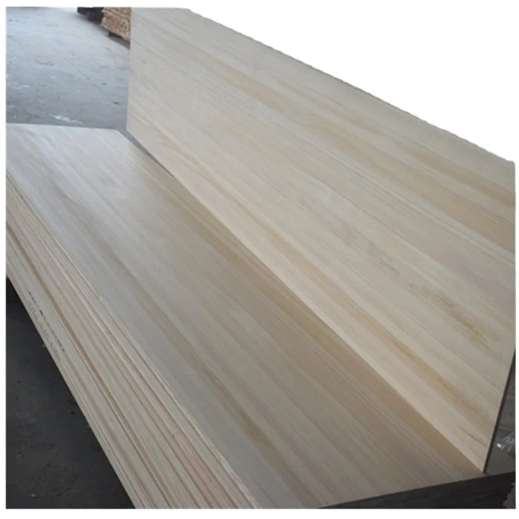 ECO WOOD Paulownia Wood Sticks Round Wood Sample Free Wholesale Thin Balsa Paulownia Sheet for Model Aircraft Timber
