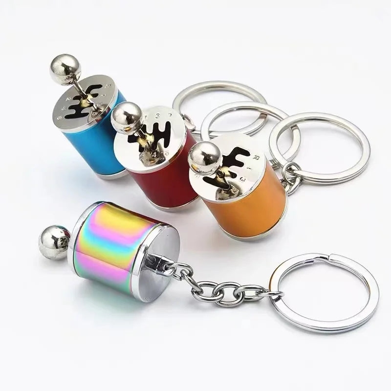 New Arrivals Metal Keychain Car Modification Free Shift Key Chain Car Pendant Keychain